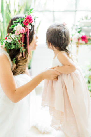 joy green and daughter