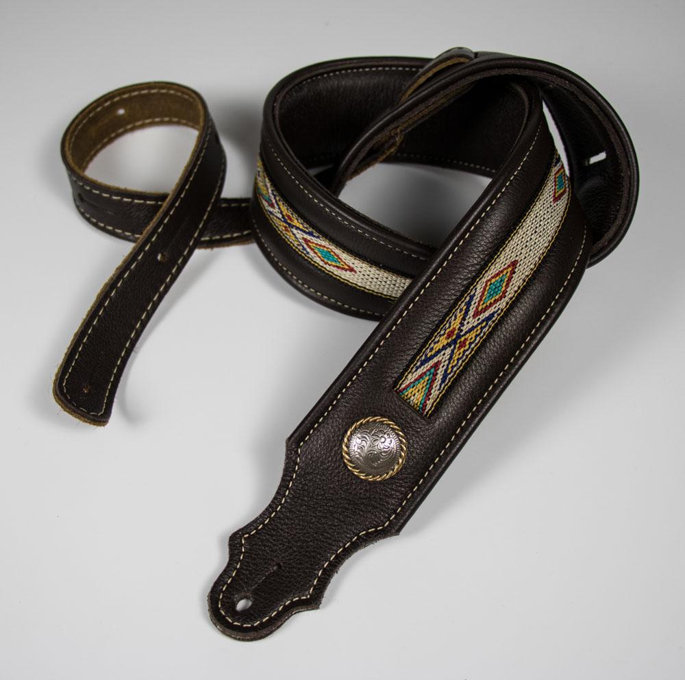 Franklin Straps - Southwest Padded Leather – Carter Vintage Guitars