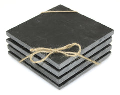 Black Slate Coasters