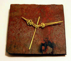 Square Slate Clock