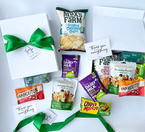 Thank you gift box care pack singapore gift delivery hamper snacks corporate gifts
