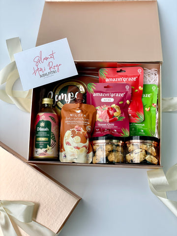 Hari Raya 2022 gift box hamper delivery corporate company delivery service