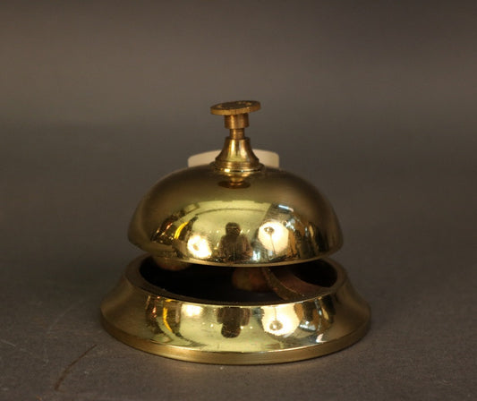 Brass Steamship Bell Mounted To An Iron Frame – Lannan Gallery