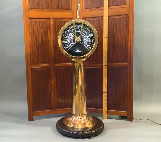 Solid Brass Ships Telephone For Sale at 1stDibs