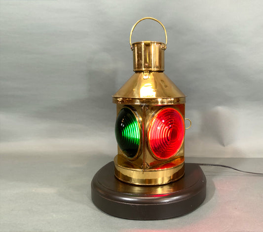 Solid Brass Nautical Dock Light