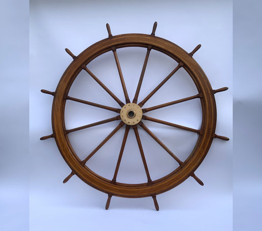 Heavy Twelve Spoke Ships Wheel – Lannan Gallery