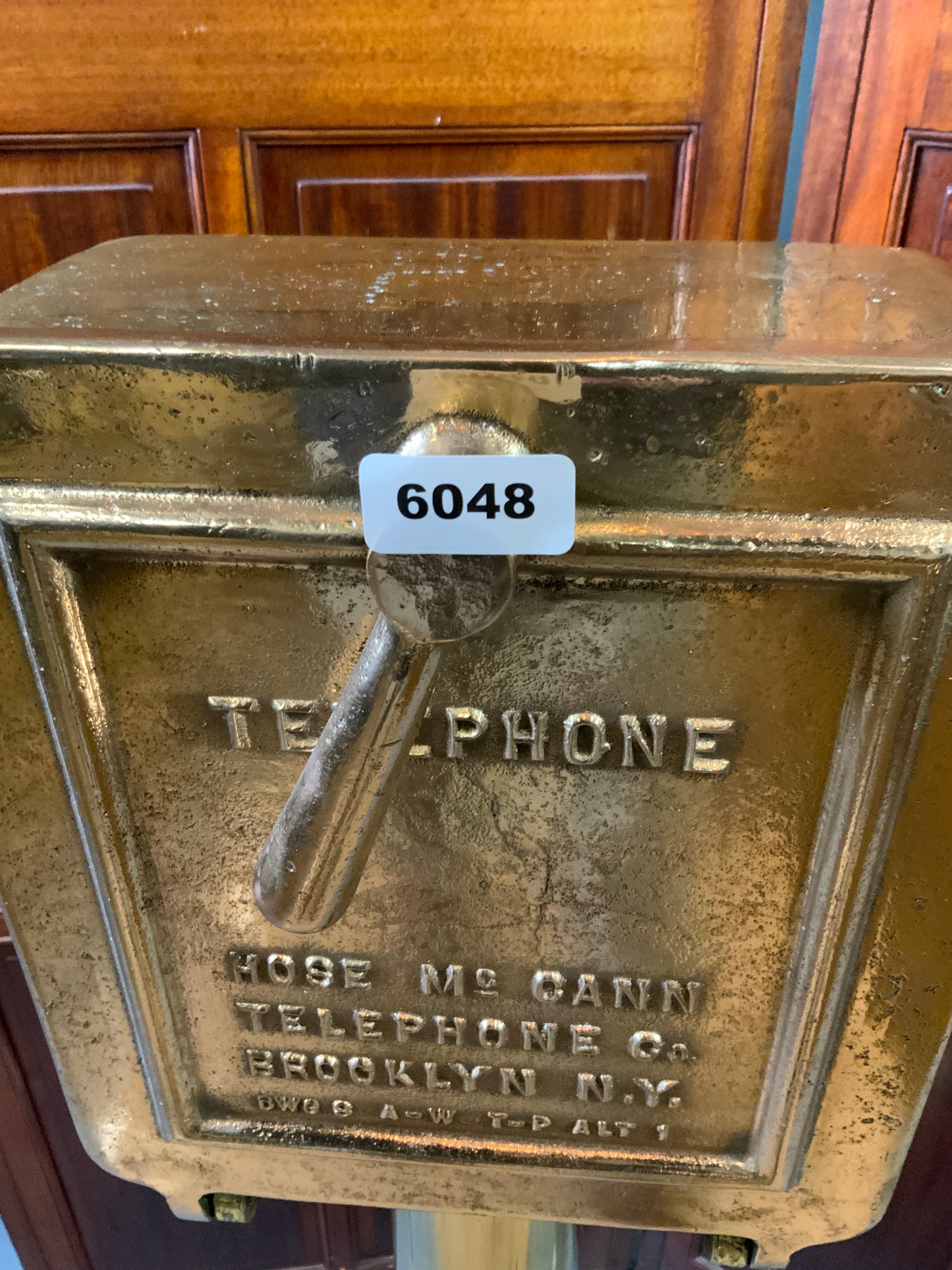 Solid Brass Ships Telephone