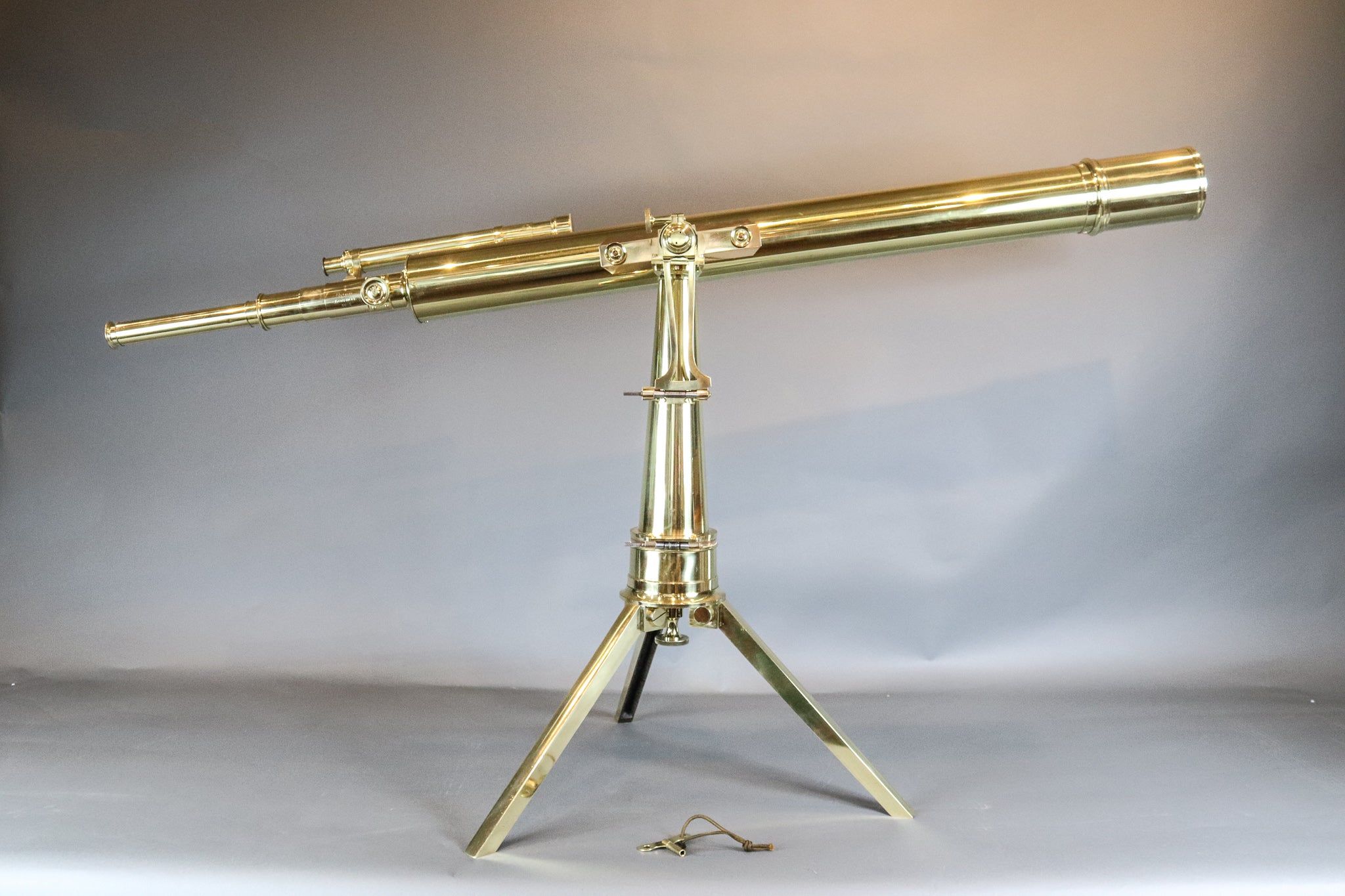 brass telescope