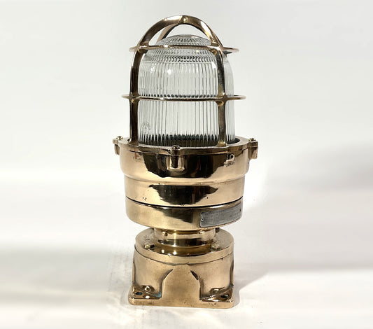Solid Brass Nautical Dock Light – Lannan Gallery