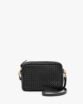 Clare V. Midi Sac Check Leather Shoulder Bag