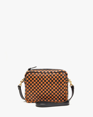 Clare V. Checked Midi Sac Crossbody Bag