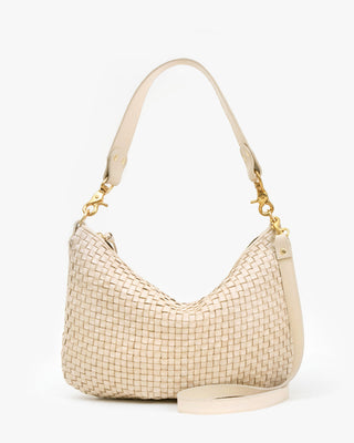 Clare V. Le Zip Sac w/ Front Pocket Cream Perf — Aggregate Supply