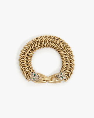 14K Gold Graduated Cobra Chain Bracelet – Nana Bijou