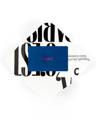 Wallet Clutch Black Nubuck – Clare V.