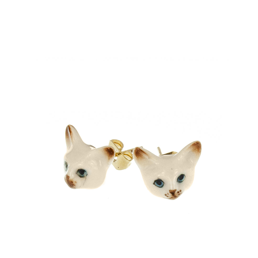 Cat Stud Earrings – Clare V.