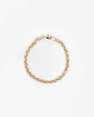 Carter Flat Herringbone Chain II 14K Gold - Kinn 18-20