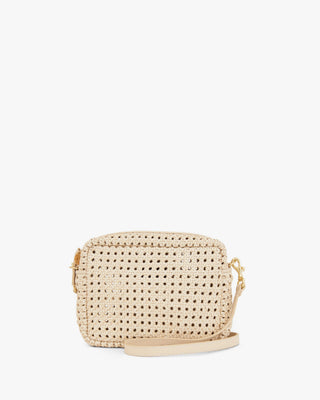 Midi Sac in Mist Woven Checker by Clare V. exclusive at The Shoe Hive