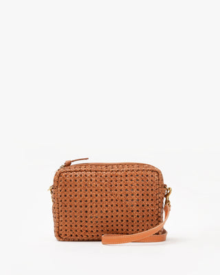 Clare V. Midi Sac Natural & Cream Woven Checker — Aggregate Supply