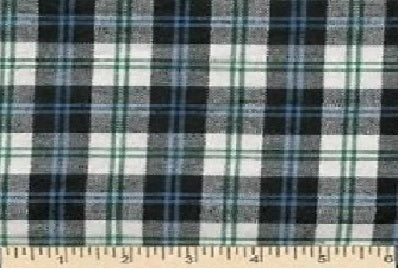 FabricLA | 100% Cotton Flannel Tartan Fabric | 60 inches Wide | Sold By ...