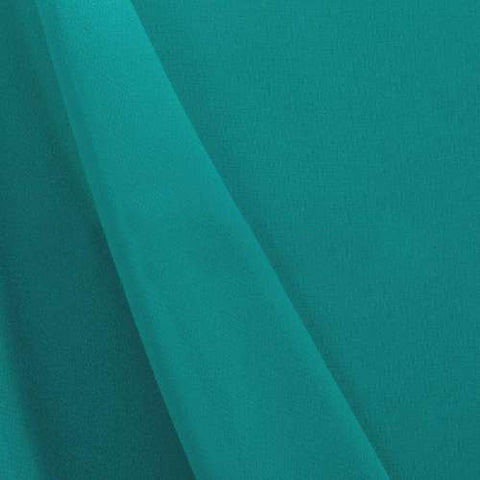 aqua chiffon fabric