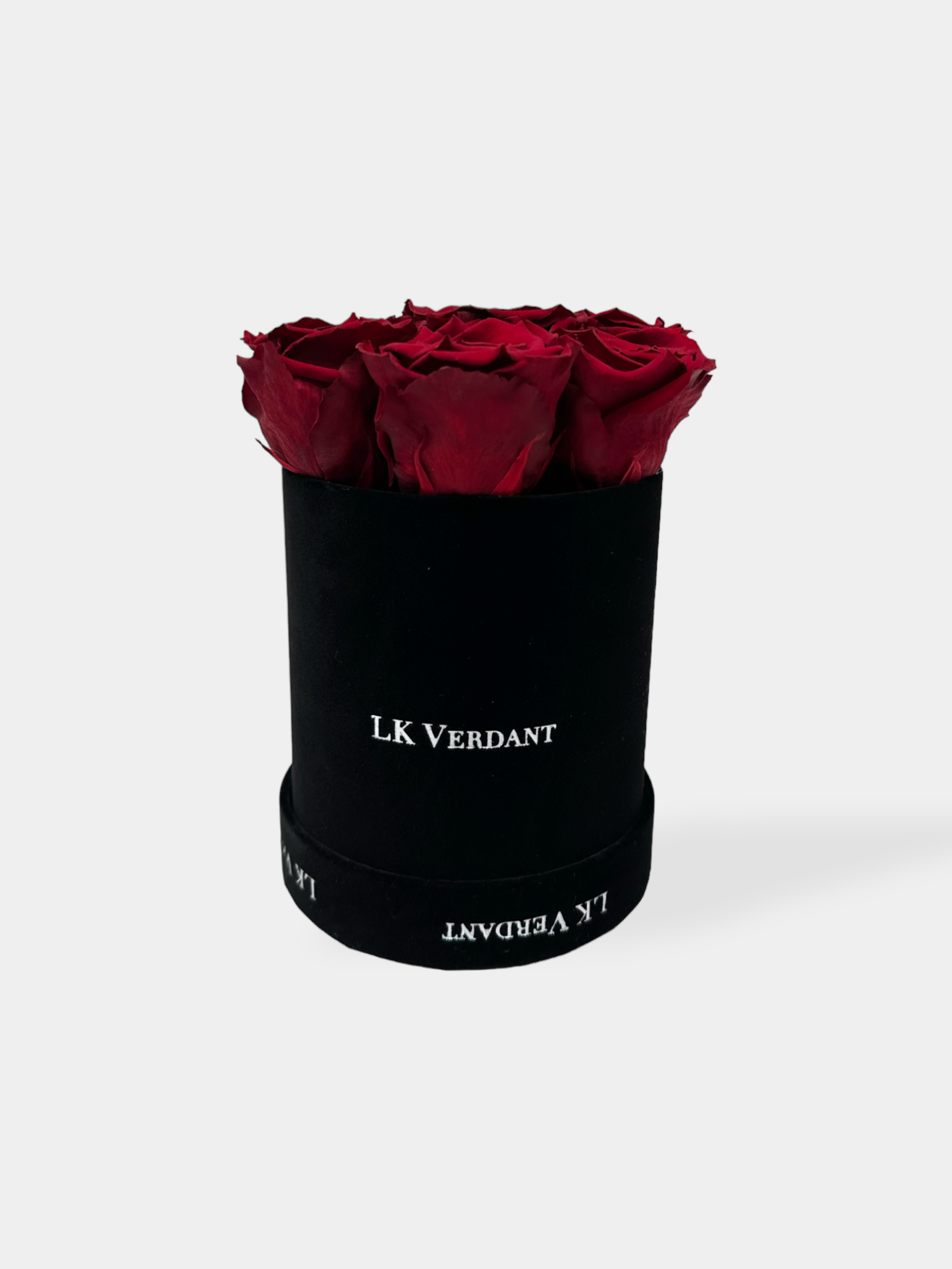 Large Forever Roses Hatbox | LK VERDANT