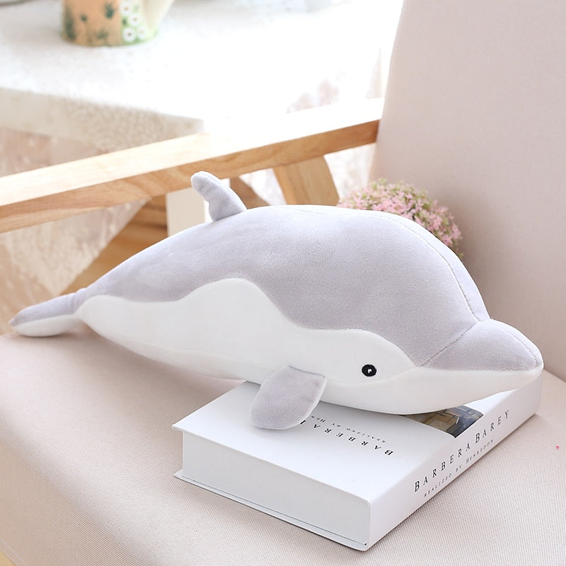 large dolphin stuffed animal