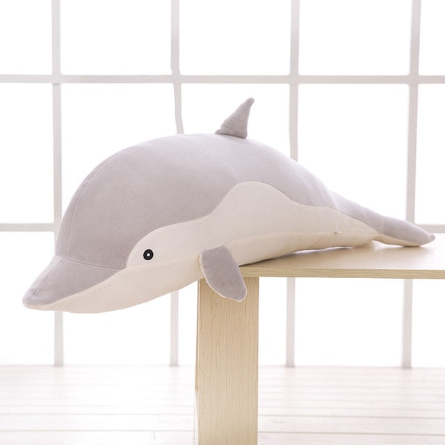 large dolphin stuffed animal