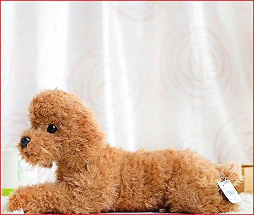 brown poodle stuffed animal