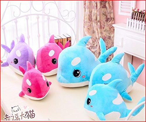 pink narwhal plush