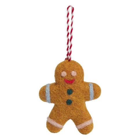 Sage x Clare Augie Felt Gingerbread Man