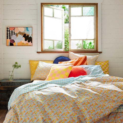 Castle Forget-Me-Not Pillowcase