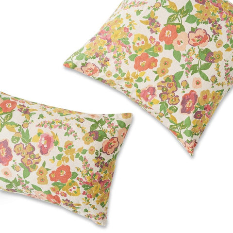Society of Wanderers Marianne Floral Pillowcase Set