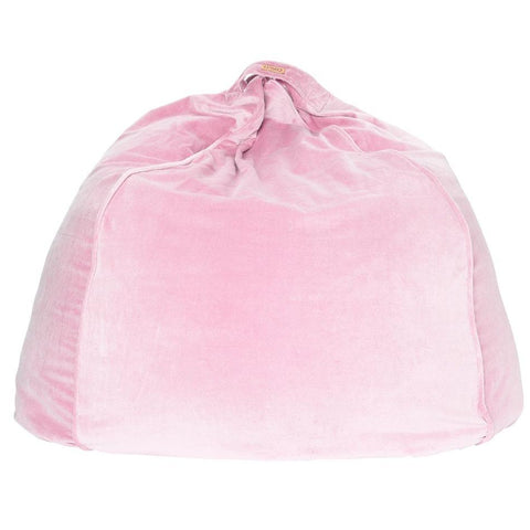 Kip & Co Pink Parfait Velvet Bean Bag