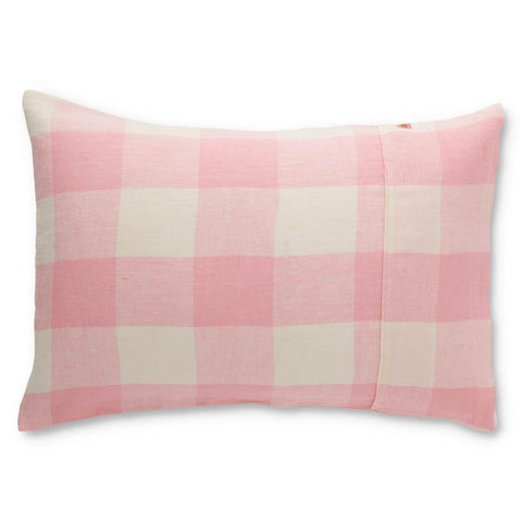 Kip & Co Strawberries & Cream Linen Pillowcase Set
