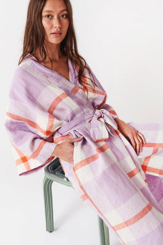 Society of Wanderers Thistle Check Robe