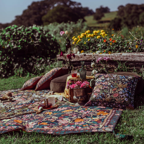 Wandering Folk Emerald Forest Picnic Blanket