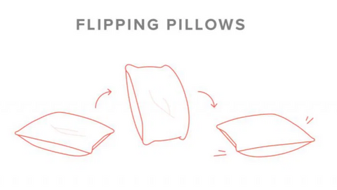 Alt= https://www-article-com-blog.exactdn.com/blog/wp-content/uploads/2019/09/FlippingPillows-768x427.jpg?strip=all&lossy=1&ssl=1> Flipping pillows is a handy technique for keeping them fluffy. 