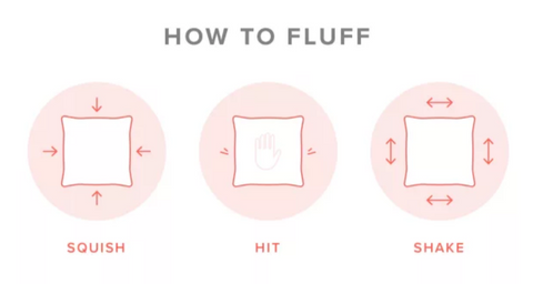 How to Fluff a Pillow- the secret tips and tricks to do it like a pro. -  Linen and Ivory