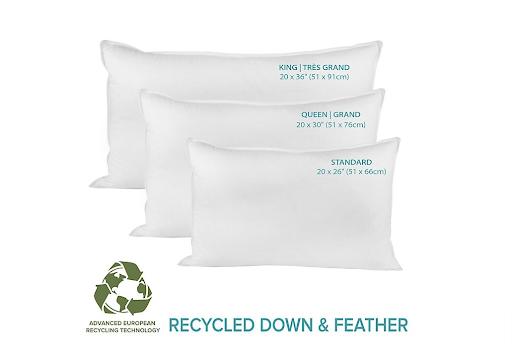 Recycled Down & Feather Pillows