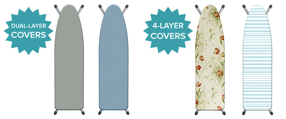 Westex dual-layer and 4-layer ironing board covers