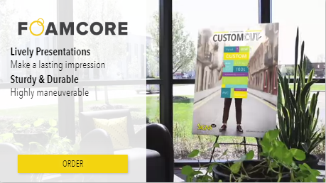 Foamcore Sign | Sign substrate options for your business - The Loyal Brand