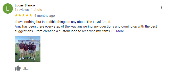 The Loyal Brand Google Review 2