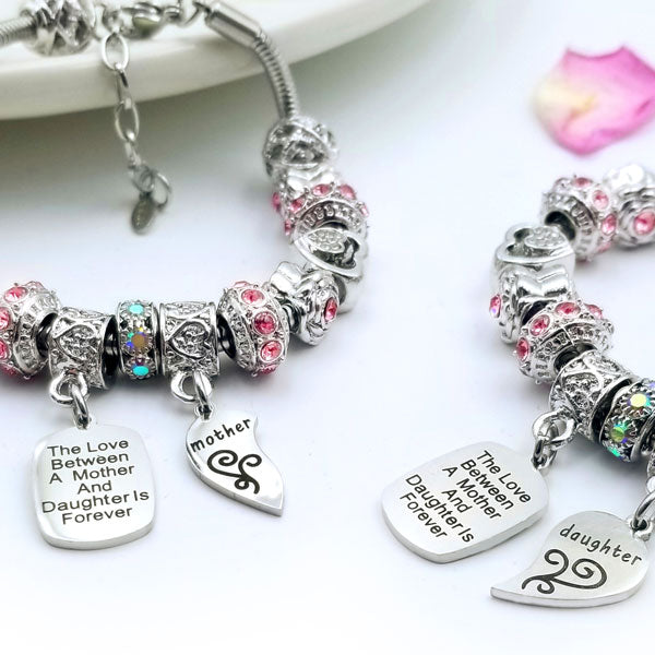 Mother Daughter Eternal Love Bracelets 