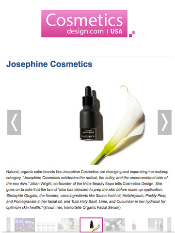 Cosmetics Design USA - Josephine Cosmetics