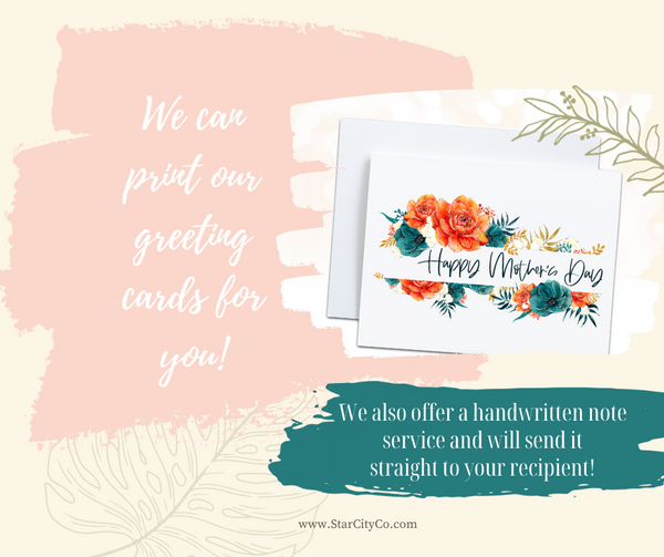 We print our greeting cards