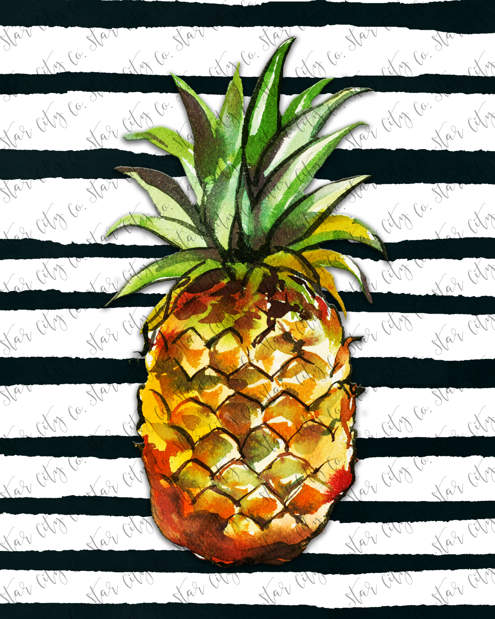 Download Printable Pineapple Wall Art Starcityco