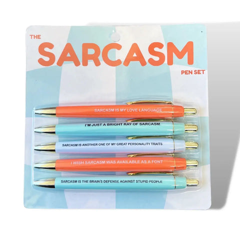 People Suck Pen Set (funny, misanthrope, gift, introvert)