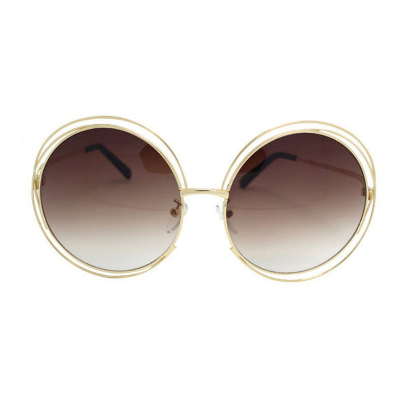 Retro Oversized Round Sunglasses – The Fashion Lounge