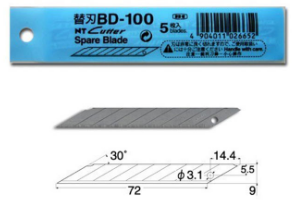 NT Cutter Blade BD-100 – Samima