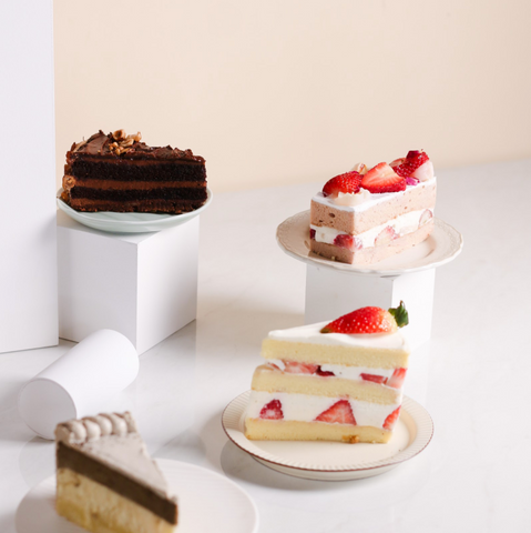 Cake Slices by Kooky Cream & Ennoble by Elevete | Cake Together